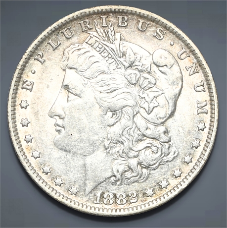 1882 Morgan Silver Dollar