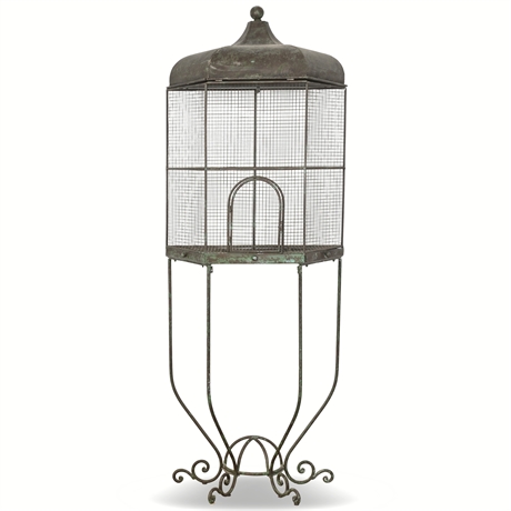 Ornate Victorian Style Bird Cage