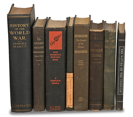 Antique Hardcover Books