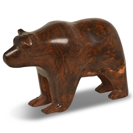 Bear Ironwood Sculpture