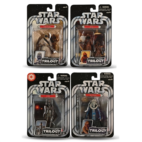 Star Wars Trilogy Collection: Jawas, Tusken Raider, Bib Fortuna, IG-88