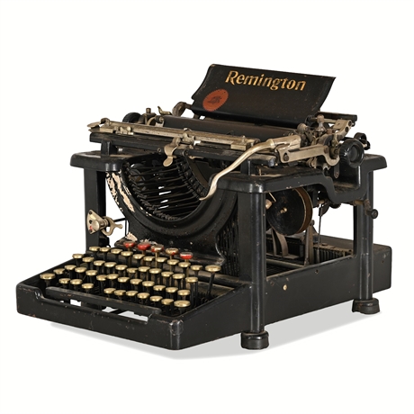Remington Standard No. 10 Typewriter, c. 1908 — Serial RC75919