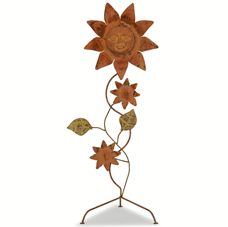 50" Sunflower Garden Sculpture