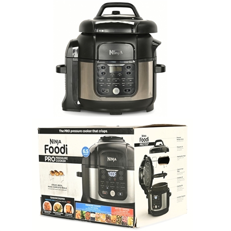 Ninja - Foodi 11-in-1 6.5-qt Pro Pressure Cooker + Air Fryer