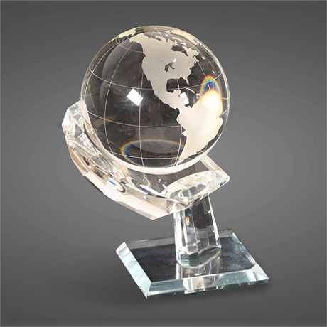 4" Optical Crystal Globe