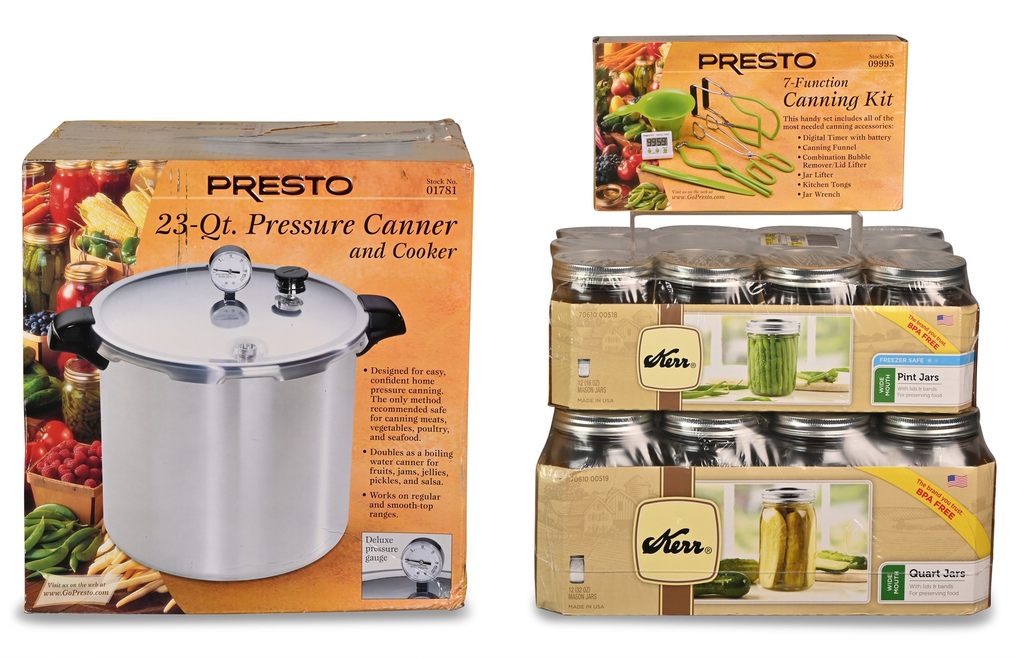 PRESTO 01781 23-Quart Pressure Canner 