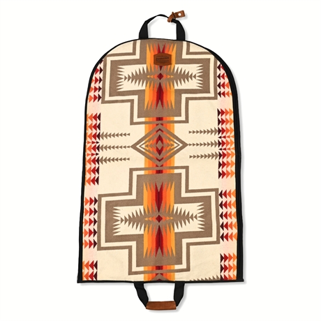 Pendleton Chief Joseph Garment Bag – Wool, Leather Handles, 39"x24.75"