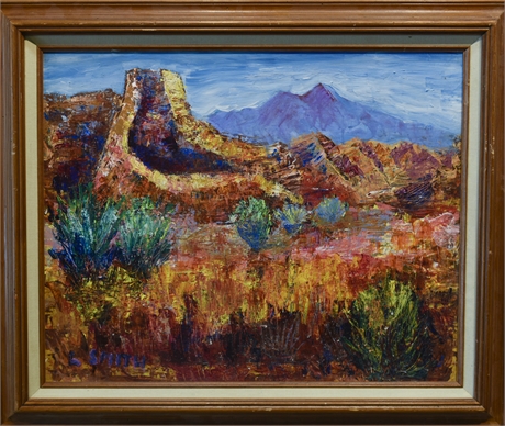 "Desert Landscape" by Lois Smith