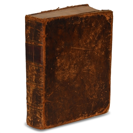 1831 Leather Bound "Holy Bible"