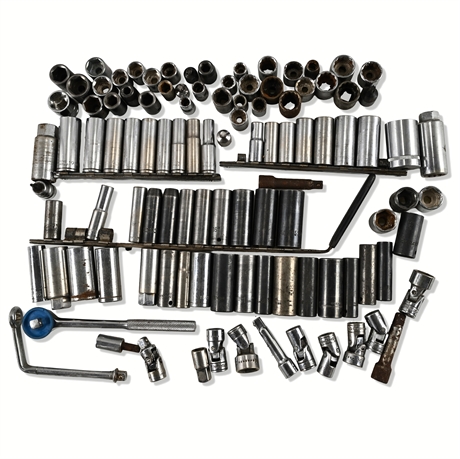 104-Piece 3/8" Drive Socket & Tool Set — Ratchets, Extensions & More  Descriptio