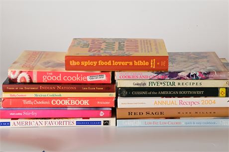 13 Hardcover Cookbooks