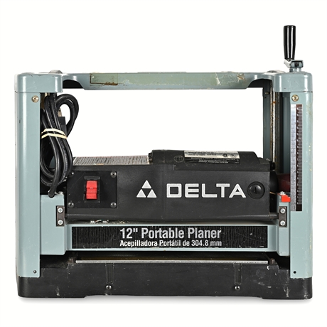 Delta 22-540 12" Portable Planer Tested Benchtop Tool