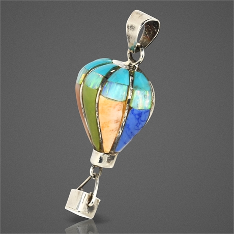 Reynetsa Leland Zuni Hot Air Balloon Pendant