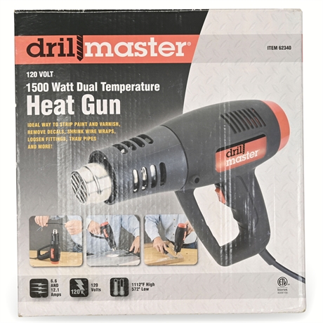Drill Master 1500W Heat Gun