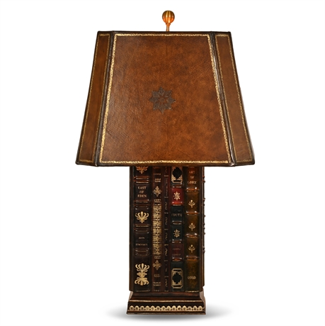 Maitland Smith "Shelf of Books" Table Lamp