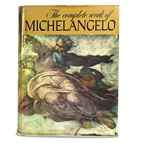The Complete Work of Michelangelo — Reynal & Co. Folio, c. 1964 First US Edition