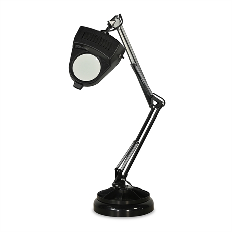 Desk Lamp with Magnifier by Normande