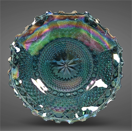 1960's Carnival Glass Plate