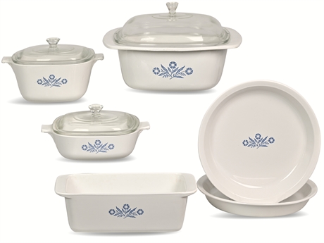 Corning Ware 'Cornflower Blue' Cookware