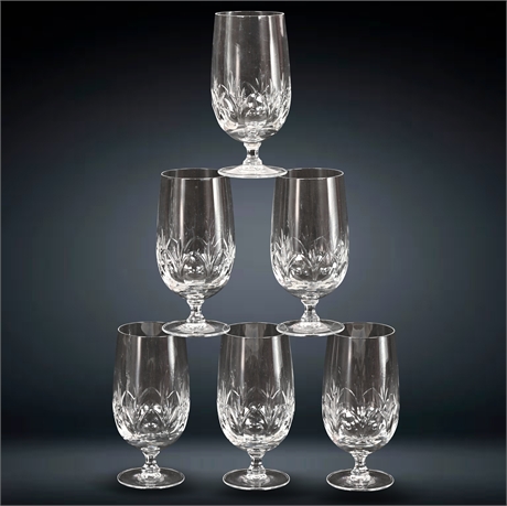 6" Bavarian Crystal Goblets