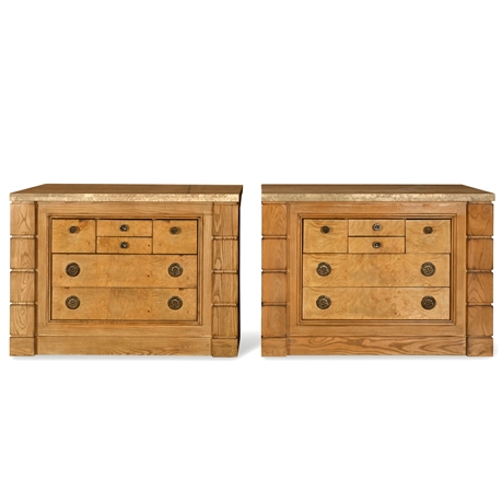 Pair of Drexel Heritage Insignia Chests