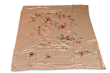 Antique Japanese Silk Duvet