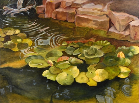 Lily Pad Sanctuary by Holly Goettelmann