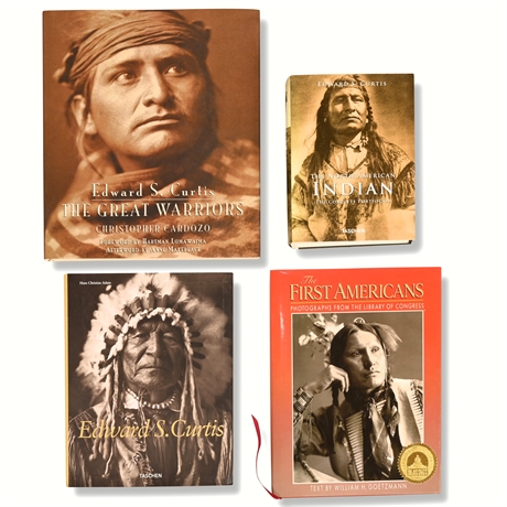 Collection of Edward S. Curtis and Native American Photography Books