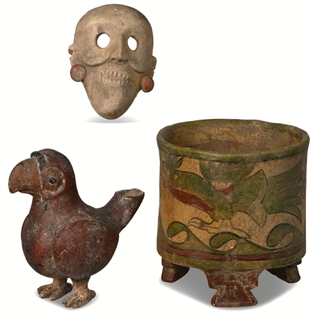 Pre-Columbian Style Pottery