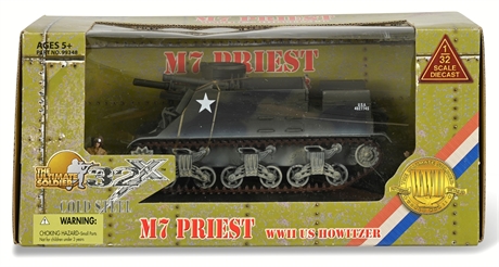 M7 Priest WWII US Howitzer Diecast