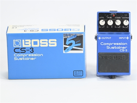 Boss CS-3 Compression Sustainer Foot Pedal