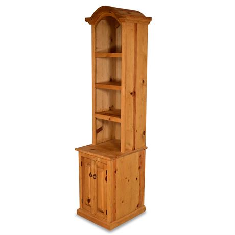 Rustic Tower Bookcase