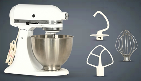 KitchenAid Classic™ Series 4.5 Quart Tilt-Head Stand Mixer