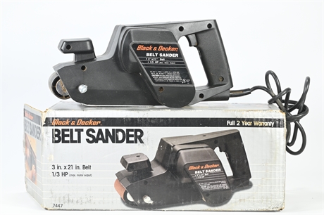 Black & Decker 1/3 HP Belt Sander