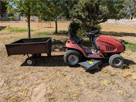 Troy bilt 1842 riding mower sale