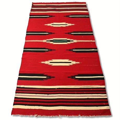 20th Century Chimayo Handwoven Weaving