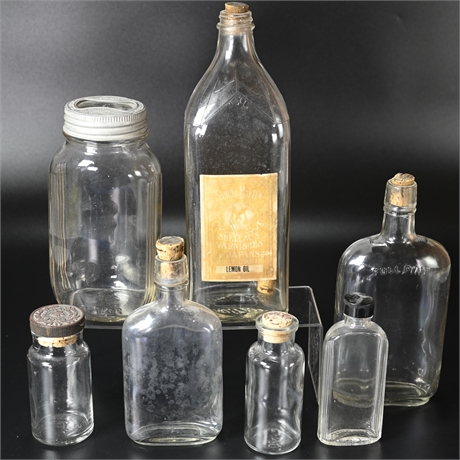 Vintage and Antique Bottle Collection