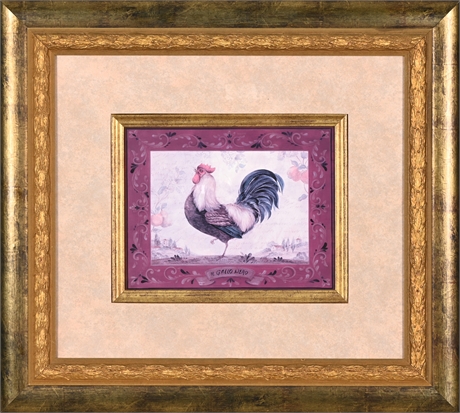 Pamela Gladding 'IL Gallo Nero' Decorative Print