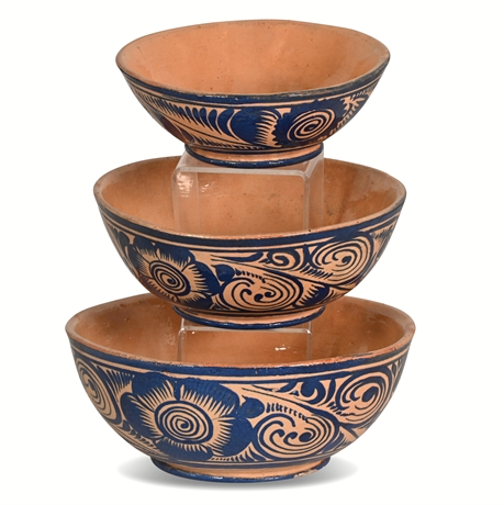 Puebla Pottery Nesting Bowls