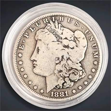 1881 Morgan Silver Dollar - New Orleans Mint