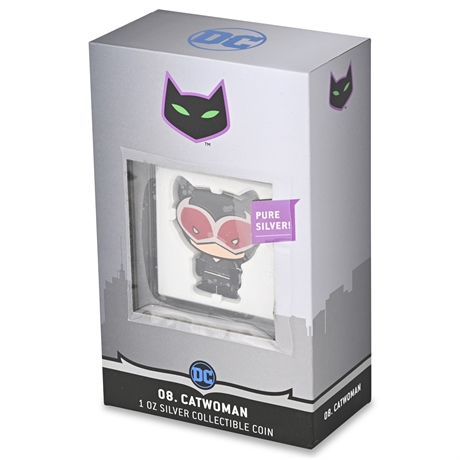 DC Catwoman Chibi 1oz Silver Coin – Niue 2021