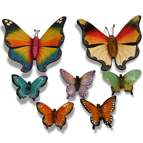 Hand Painted Butterflies