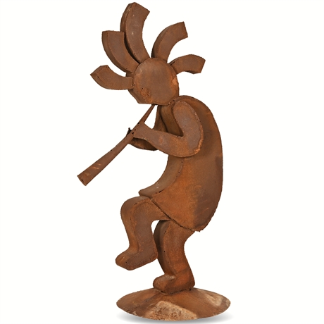 5' Kokopelli Garden Sculpture