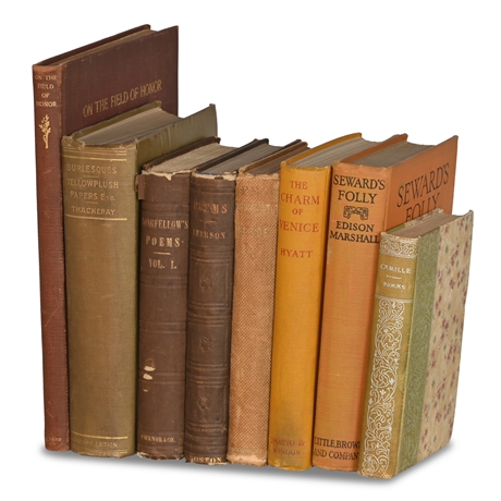 19th & Early 20th Century Antique Books