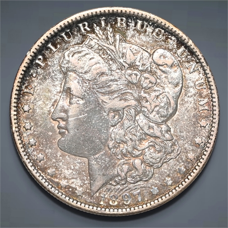 1897 Morgan Silver Dollar - New Orleans Mint (O)