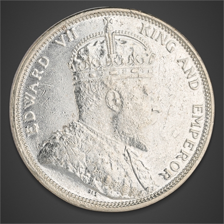 1903 Straits Settlements One Dollar – Silver