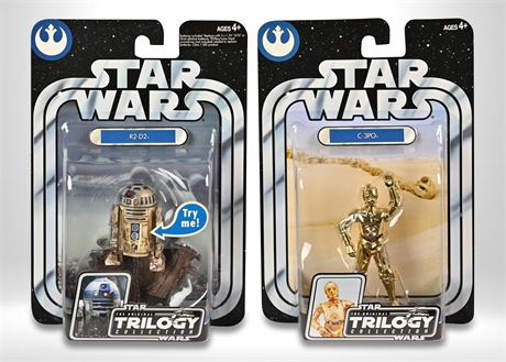 Star Wars: Original Trilogy Action Figures: C-3PO & R2-D2