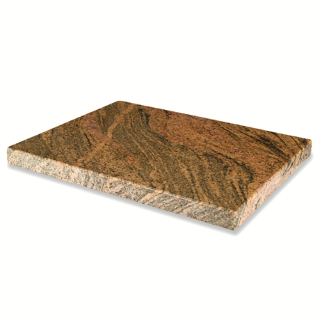 25 lb Granite Charcuterie Board – Footed, 17" x 13"