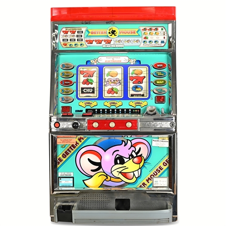 Getter Mouse 2 Eleco/Electrocoin Pachislo Skill Stop Machine — Japan 1997, Token