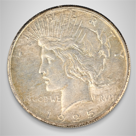 1925 Peace Silver Dollar – Philadelphia Mint – .900 Silver